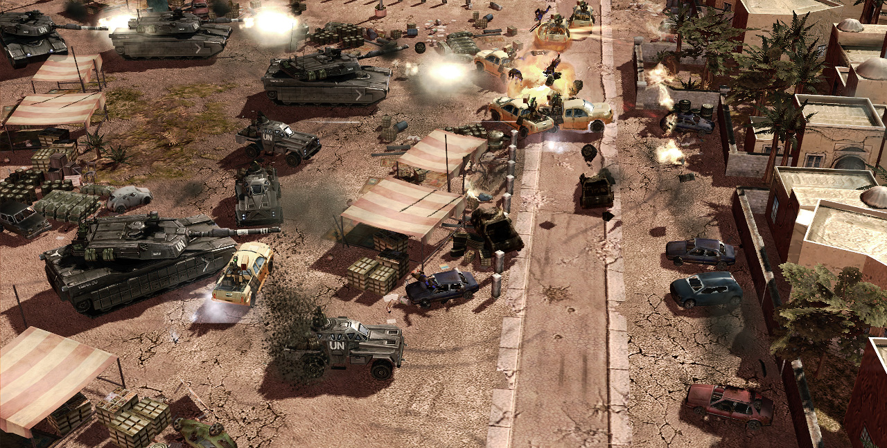 Mideast Crisis 2 Mod
Screenshot from Mideast Crisis 2 Mod: http://www.cncforums.com/new/showthread.php?p=14514
