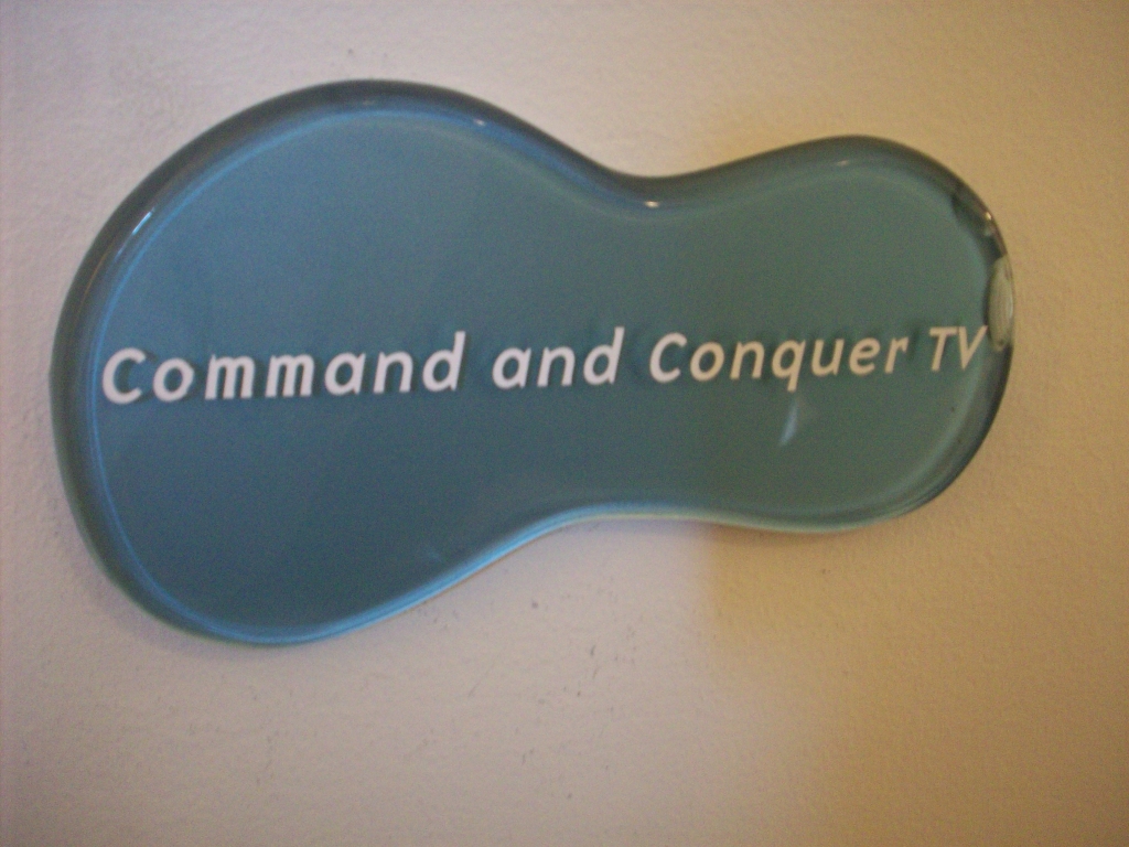 Command and Conquer TV Studio sign
