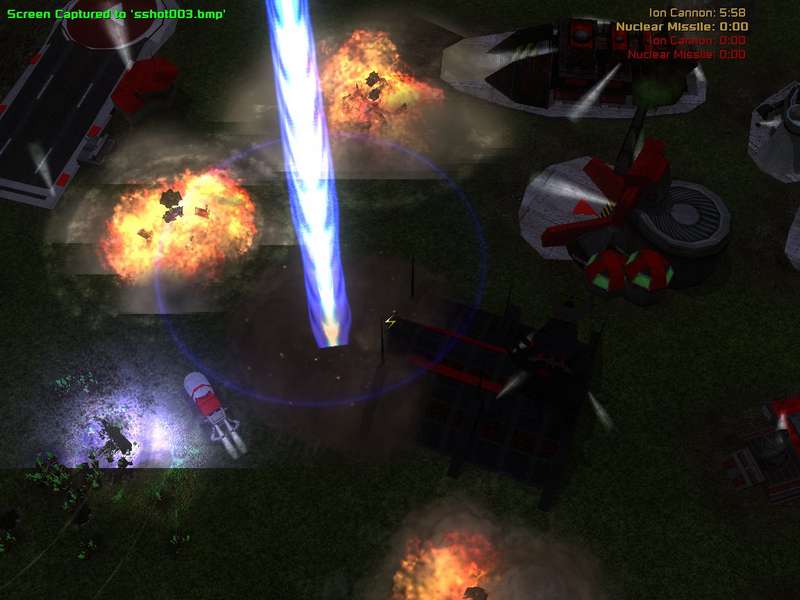 Ion Cannon Strikes the Temple of Nod
GDI Commander General Shepard: 

Take that Kane!!!! I bet this was not seen in your insane future!!!
Keywords: command conquer tiberian tiberium mod mods dawn redux zero hour generals CNC C&C game games video videos screenshots